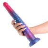 281413-1.jpg Colours Stacked 12 Inch Dildo Pink/Blue
