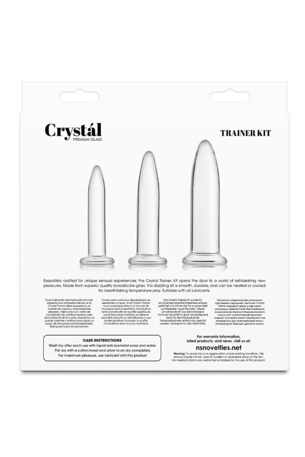Crystal 3Pc Trainer Kit Clear