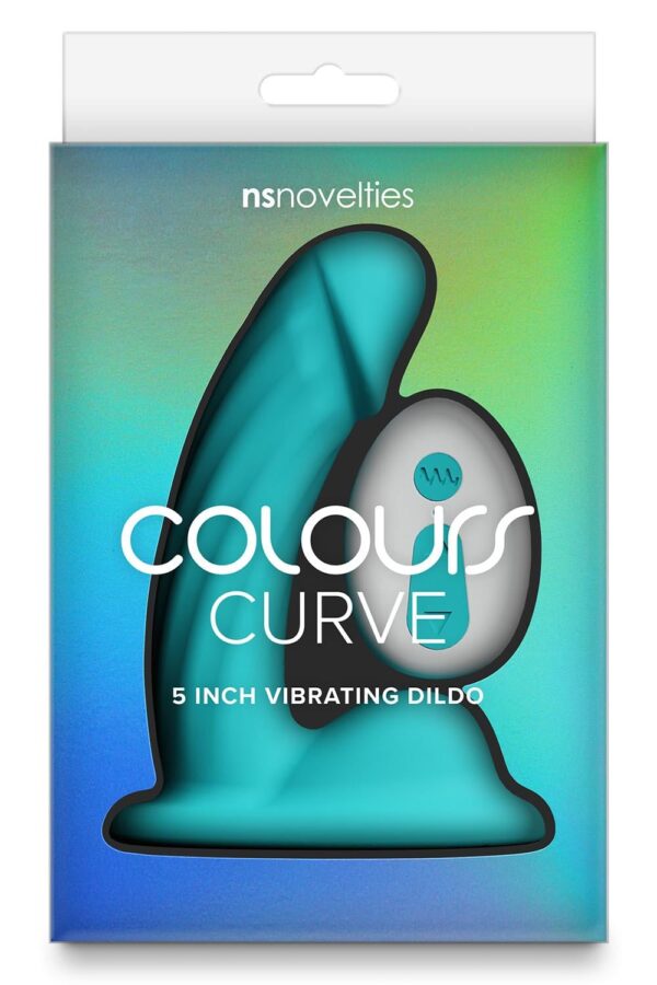 281449-P.jpg Colours Curve Vibrating 5 Inch Dildo