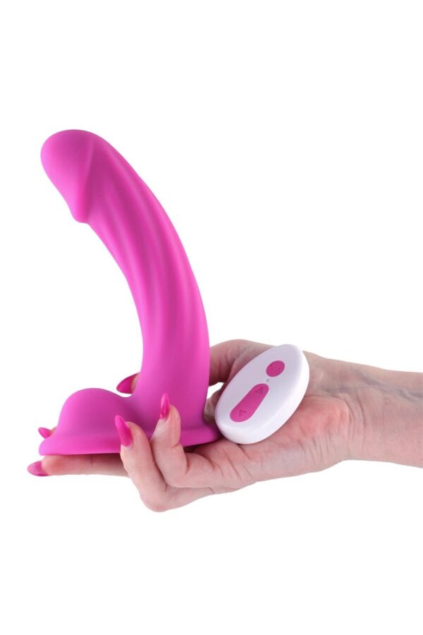 Colours Curve Vibrating 6 Inch Dildo