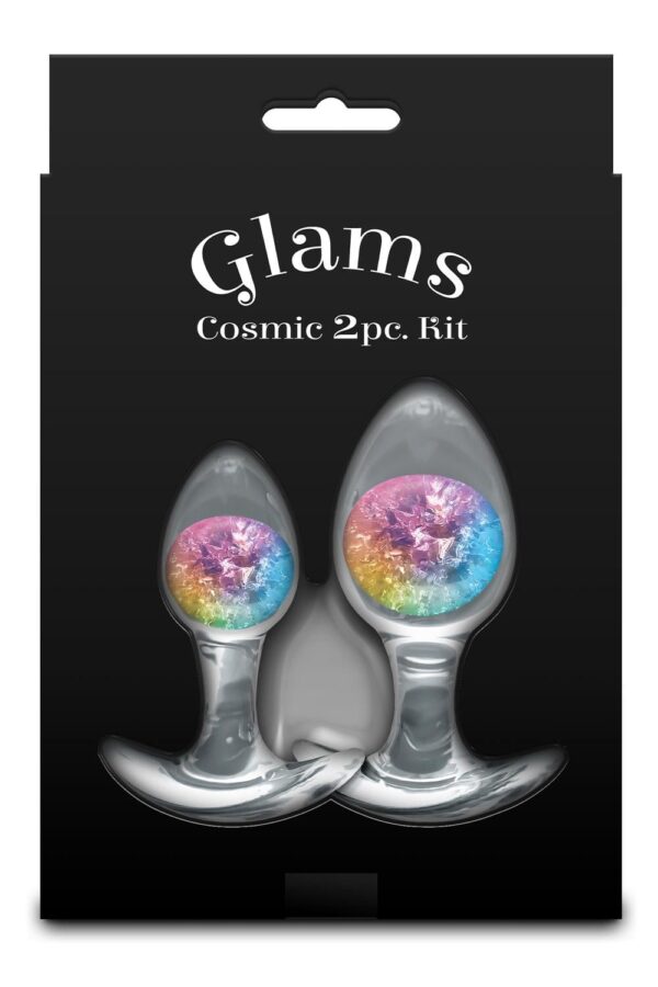 Cosmic Glams 2 Pcs. Kit Rainbow