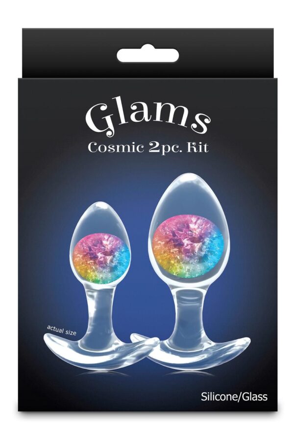 Cosmic Glams 2 Pcs. Kit Rainbow