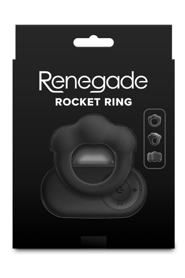 Renegade Rocket Ring Black