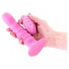 Colours Ribbed 6 Inch Vibrating