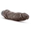 Dr. Skin Cock Vibe 7 Inch Chocolate