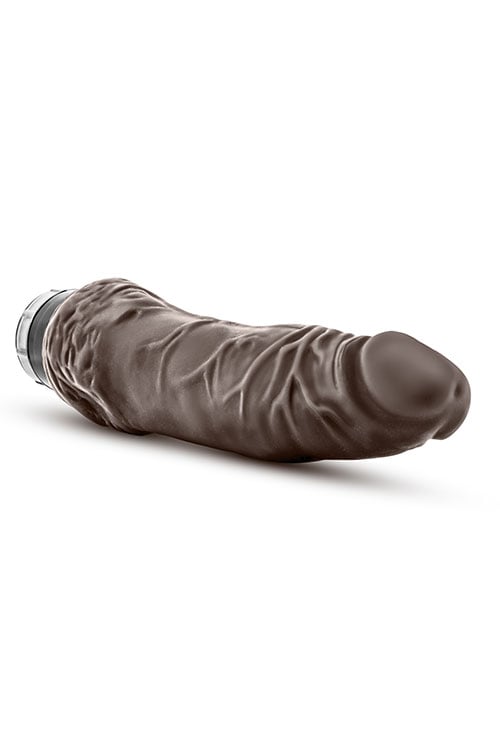 Dr. Skin Cock Vibe 7 Inch Chocolate