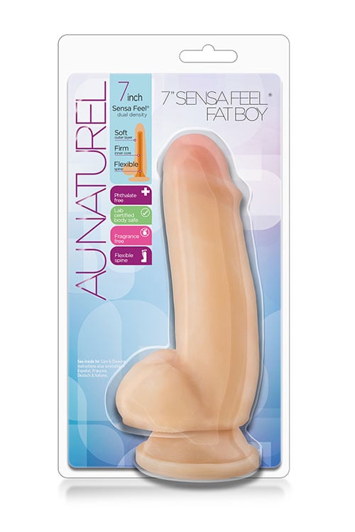 Au Naturel 7 Inch Sensa Feel Fat Boy