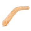 B Yours 18 Inch Double Dildo Beige