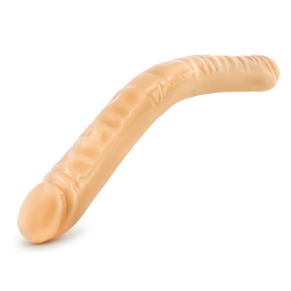 B Yours 18 Inch Double Dildo Beige