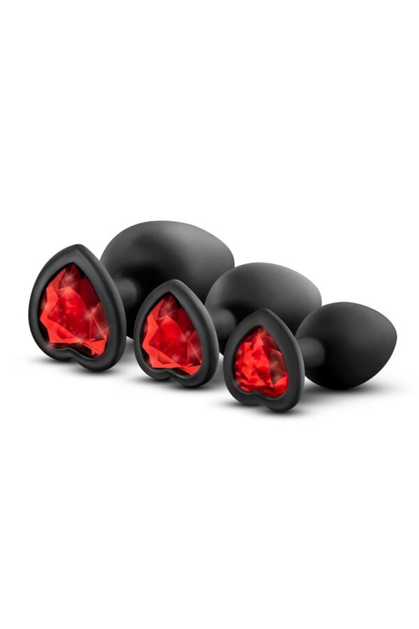 Luxe Bling Plugs Training Kit Red Gems