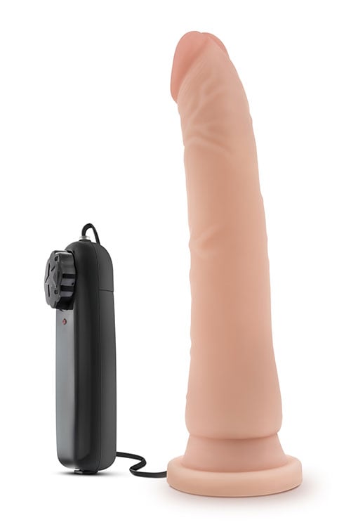 330985-1.jpg Dr. Skin 8.5 Inch Vibr. Realistic Dildo