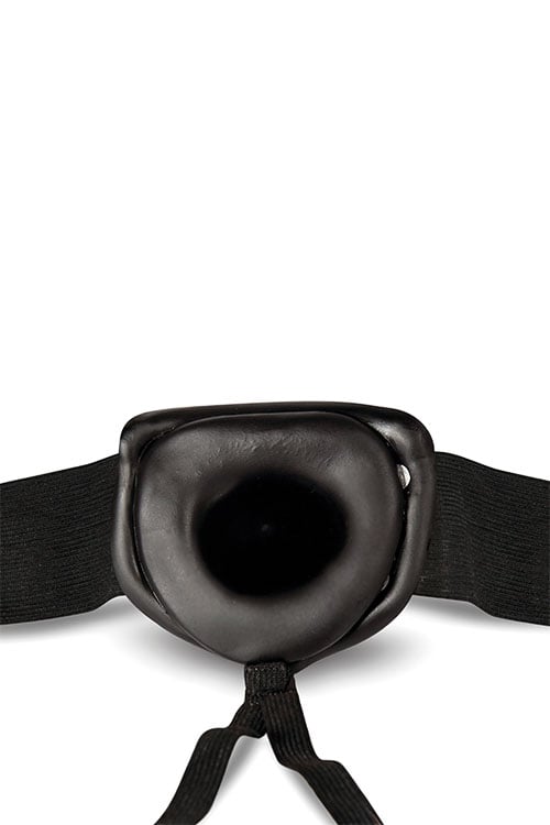 Dr. Skin 6 Inch Hollow Strap On Black