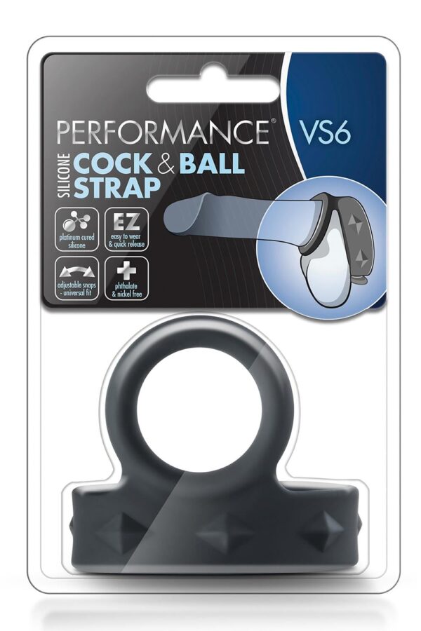 331046-P.jpg Performance Vs6 Cock & Ball Strap Black