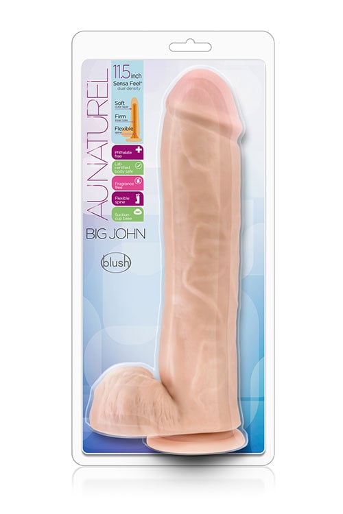 Au Naturel Big John 11.5 Inch Dildo