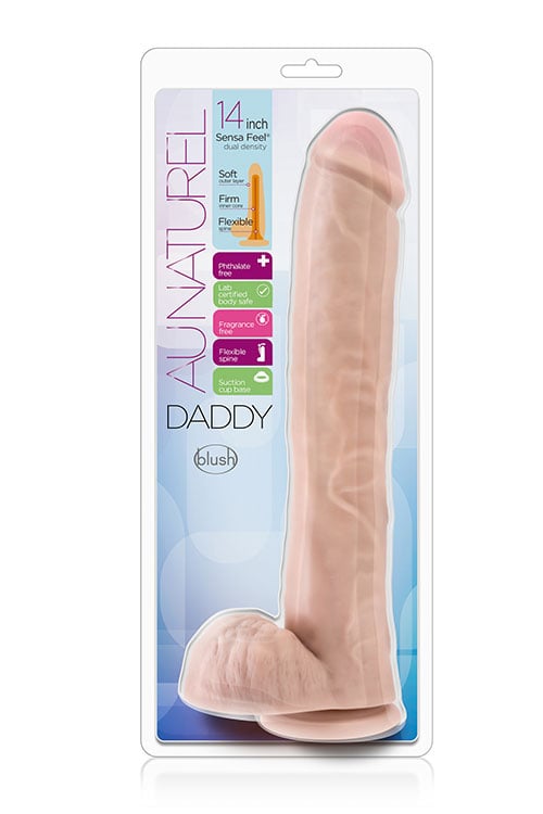 Au Naturel Daddy 14 Inch Sensa Feel