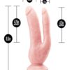 Dr. Skin 8 Inch Dp Cock Flesh