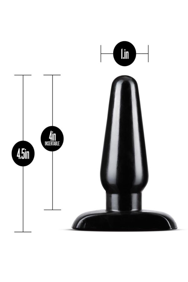 Anal Adventures Basic Plug Kit Black