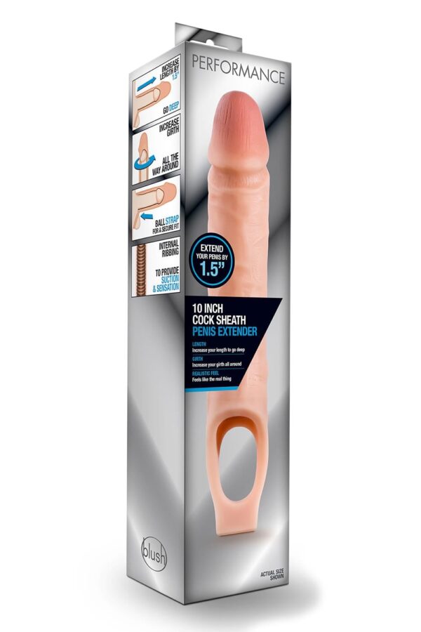 331558-P.jpg Performance 10 Inch Cock Sheath Extender