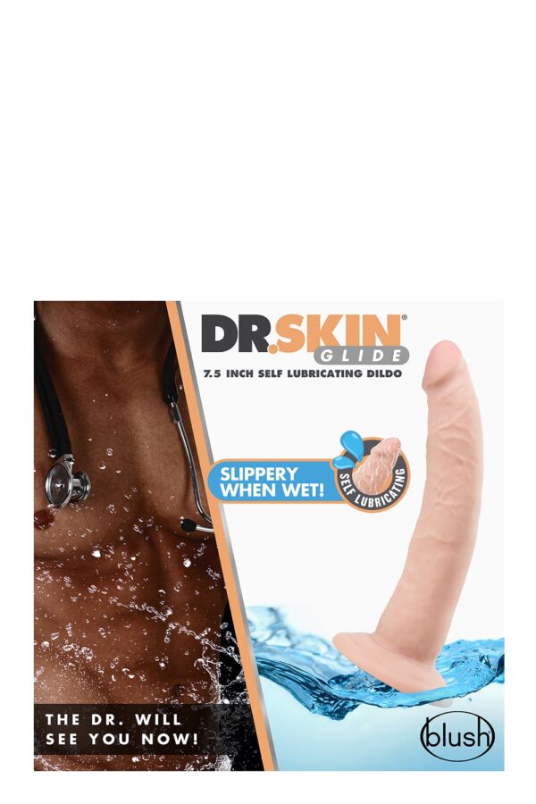 331596-2.jpg Dr. Skin 7 Inch Self Lubricating Dildo