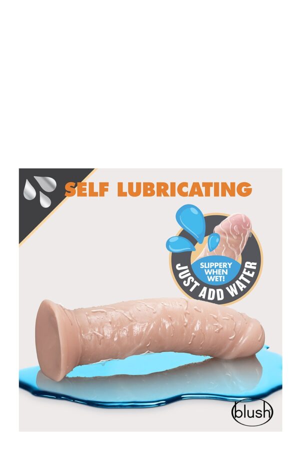 Dr. Skin 8 Inch Self Lubricating Dildo
