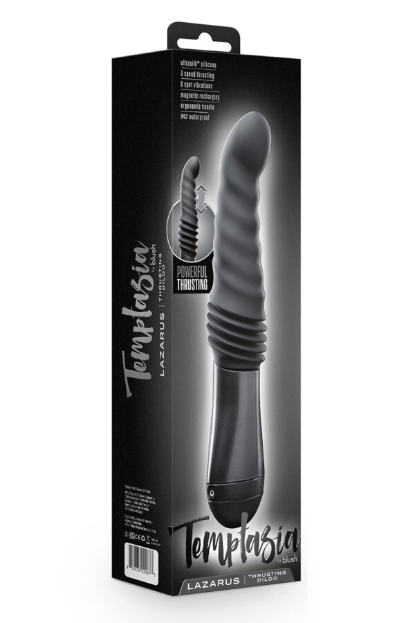 Temptasia Lazarus Thrusting Dildo Black