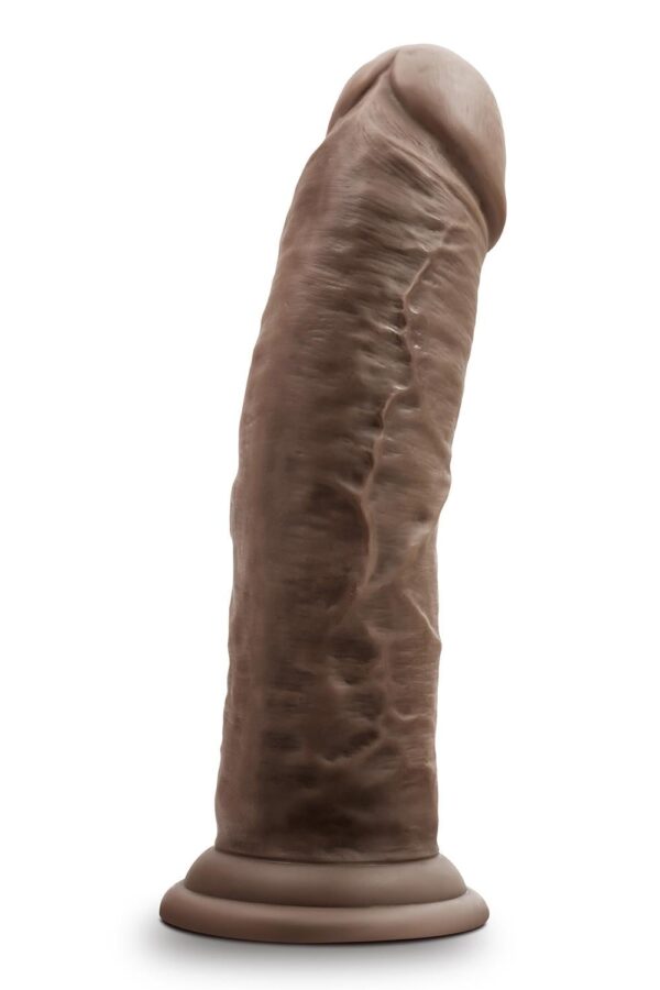 Dr. Skin Silicone Dr. Shepherd 8 Inch Dildo With Suction Cup Chocolate