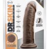 Dr. Skin Silicone Dr. Shepherd 8 Inch Dildo With Suction Cup Chocolate
