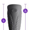 M Elite Platinum Gript Black