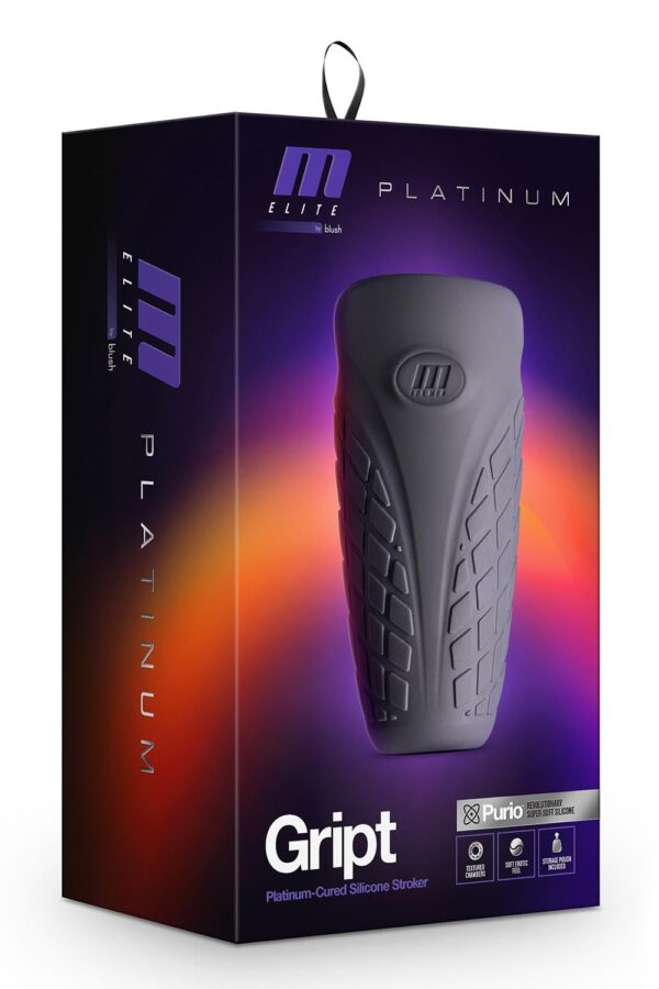 M Elite Platinum Gript Black