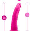 Au Naturel Bold Jack 7 Inch Dildo Pink