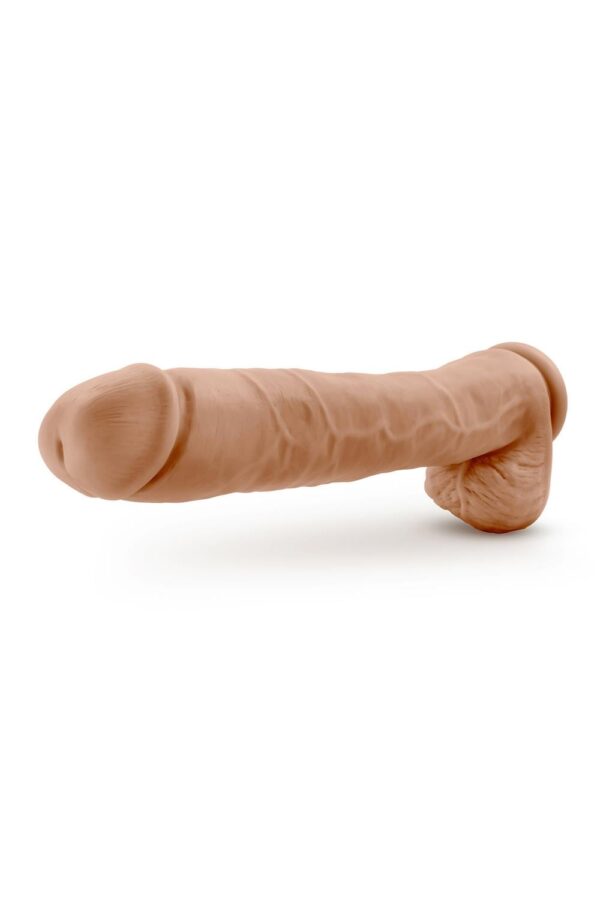 Au Naturel Daddy 14 Inch Sensa Feel Dildo Mocha
