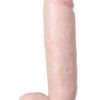 Au Naturel Huge 10 Inch Dildo Vanilla