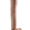 331947.jpg Dr. Skin Mr. Ed 13 Inch Dildo With Balls Beige