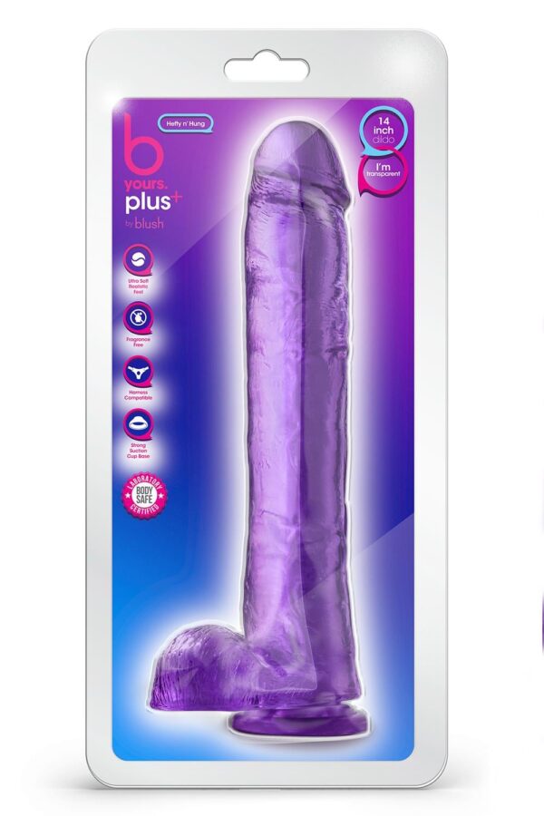 B Yours Plus Hefty N’ Hung Purple