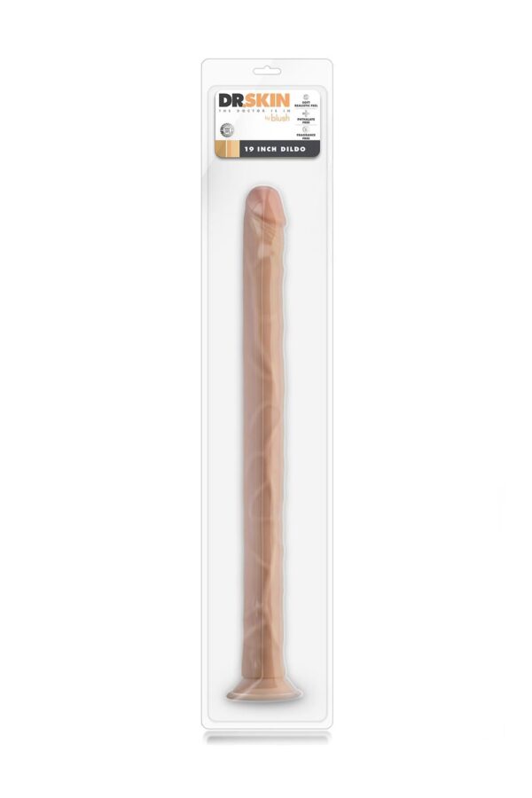 Dr. Skin 19 Inch Dildo Beige