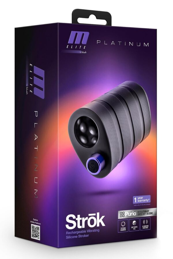 M Elite Platinum  Stroker Black