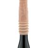Dr. Skin Silicone Dr. Knight Thrusting Gyrating Vibrating Dildo Beige