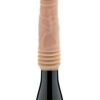 Dr. Skin Silicone Dr. Knight Thrusting Gyrating Vibrating Dildo Beige