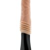 Dr. Skin Silicone Dr. Knight Thrusting Gyrating Vibrating Dildo Beige