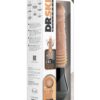 Dr. Skin Silicone Dr. Knight Thrusting Gyrating Vibrating Dildo Beige