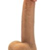 Dr. Skin Silicone Dr. Phillips 8.5 Inch Thrusting Dildo Tan