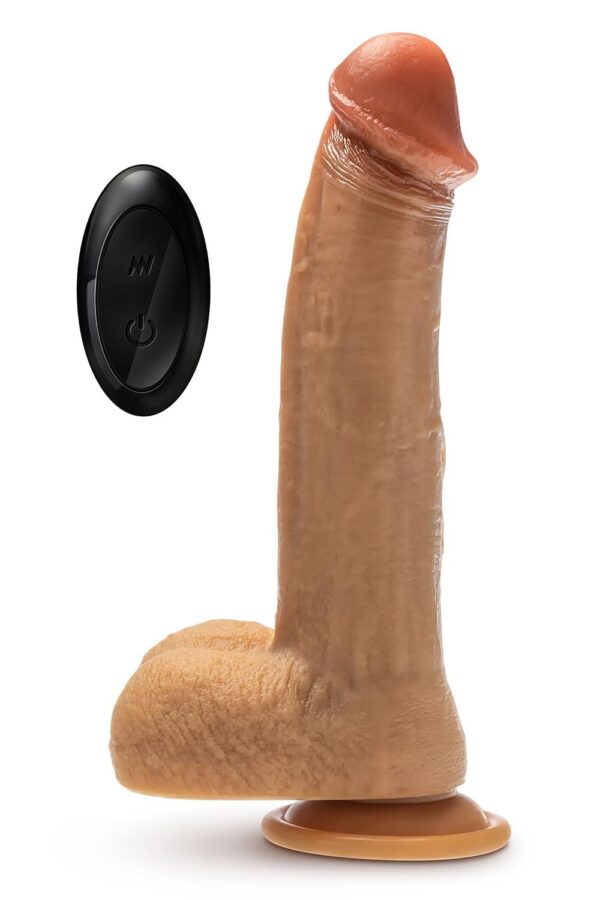 Dr. Skin Silicone Dr. Phillips 8.5 Inch Thrusting Dildo Tan