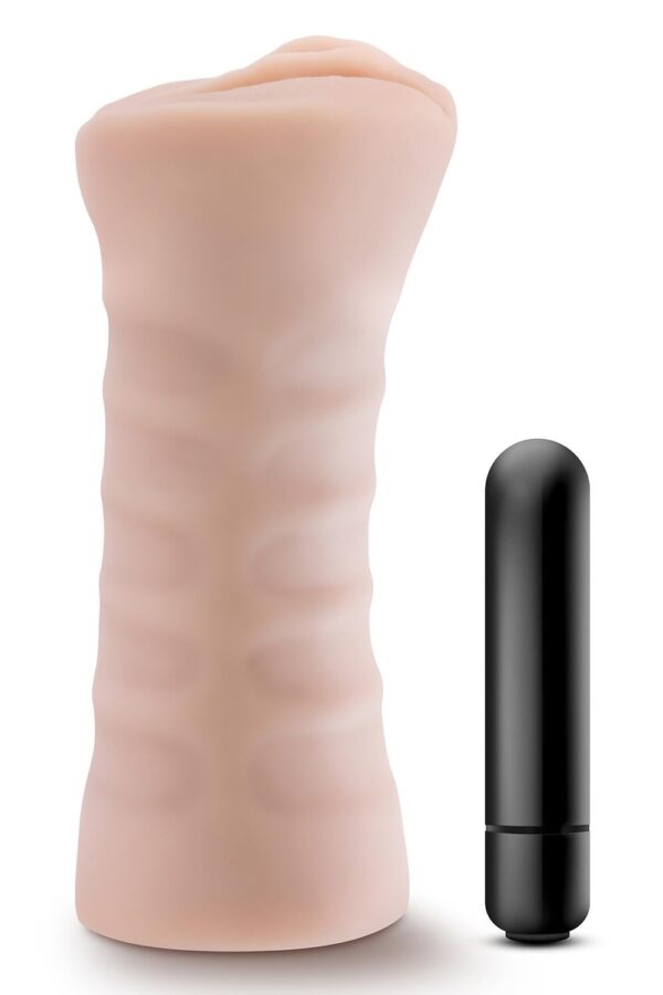 Enlust Ayumi Vibrating Stroker Beige