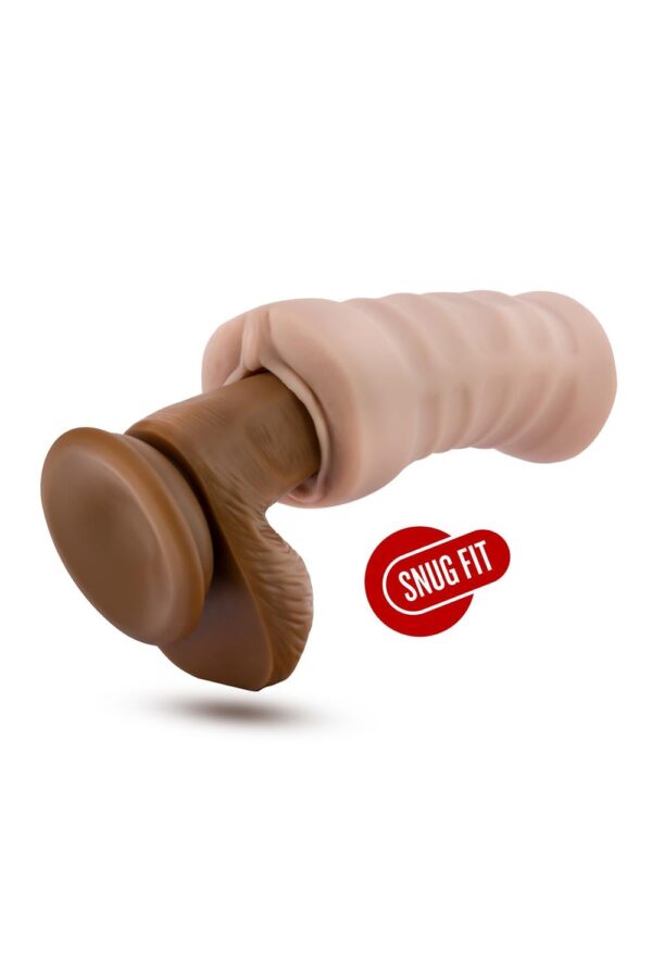 Enlust Destini Vibrating Stroker Beige