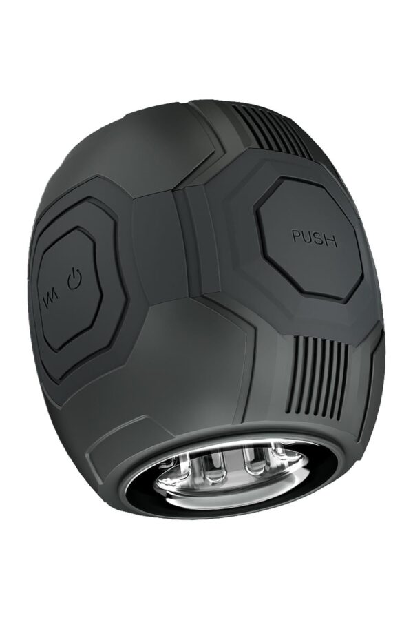 M For Men Dome X Vibrating Masturbator Black