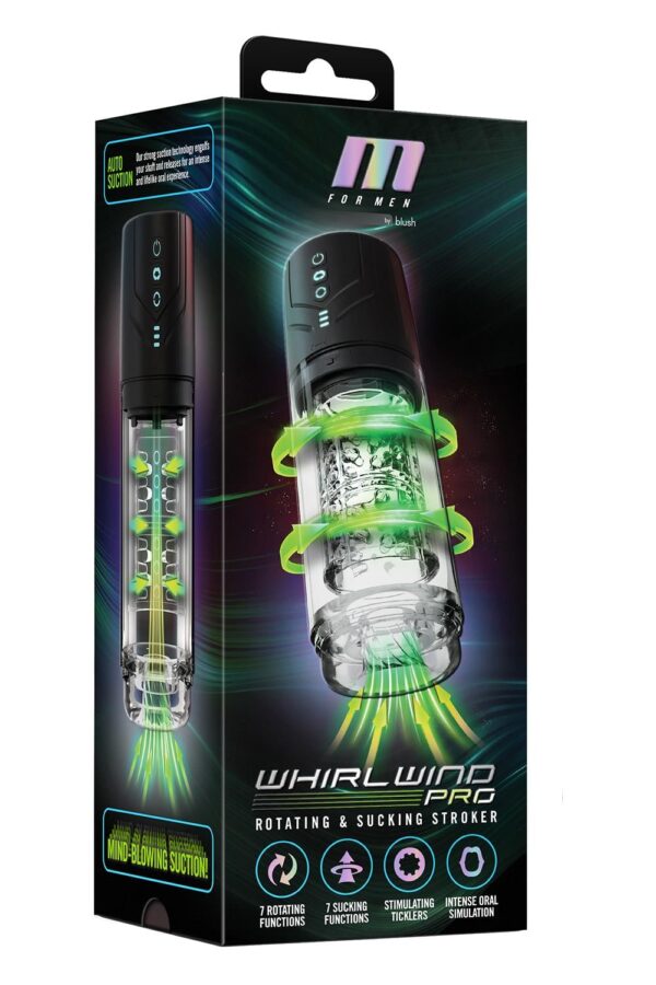 M For Men Whirlwind Pro Black