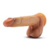 332069-1.jpg Renaissance Davinci 8 Inch Sliding Foreskin Dildo With Squeezable Balls Tan