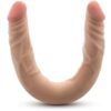 Dr. Skin Plus 14” Posable Double Dong Beige