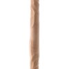 Dr. Skin Plus 14” Posable Double Dong Beige