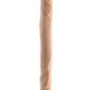 Dr. Skin Plus 14” Posable Double Dong Beige